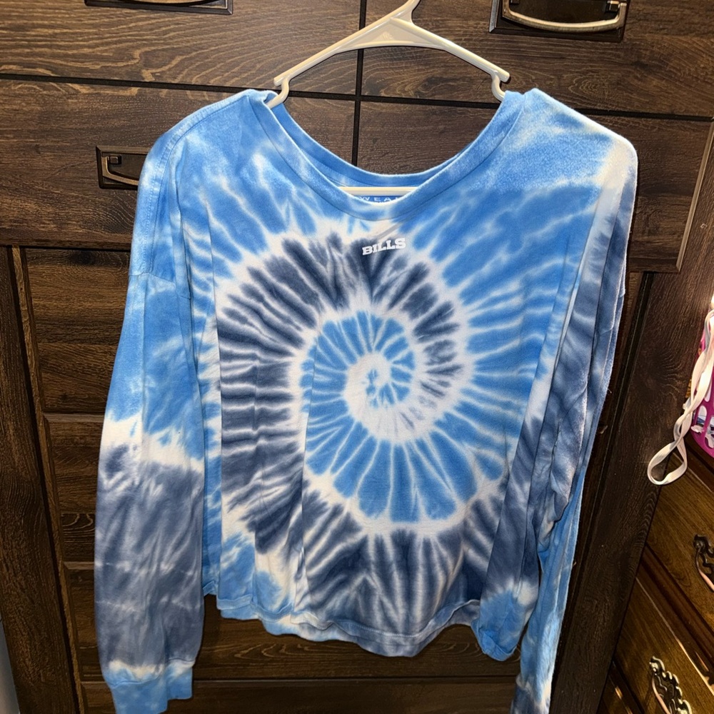 Buffalo bills Tie-Dye Long Sleeve Shirt